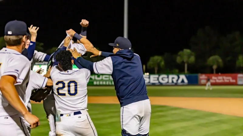Marget's RBI double, wild pitch lift RiverDogs to 4-3 walk-off over Pelicans