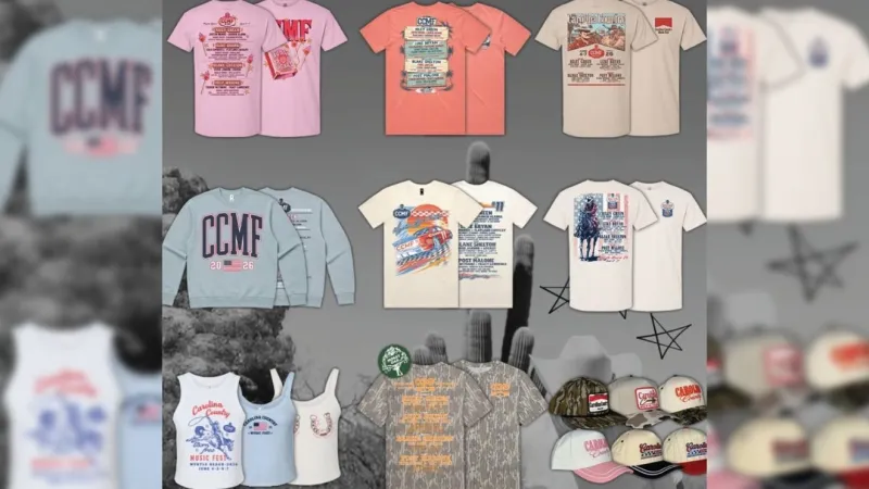 From merch to maps, CCMF organizers help fans prepare for festival