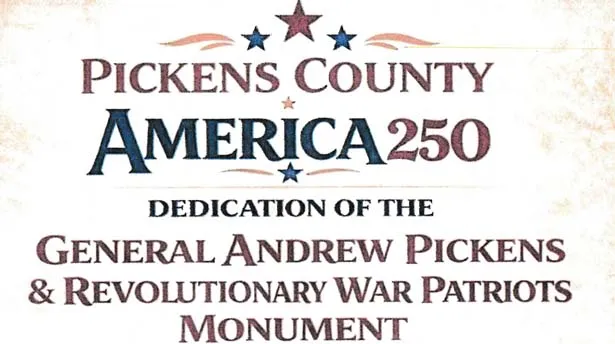 Legacy Square to host dedication of monument to General Andrew Pickens