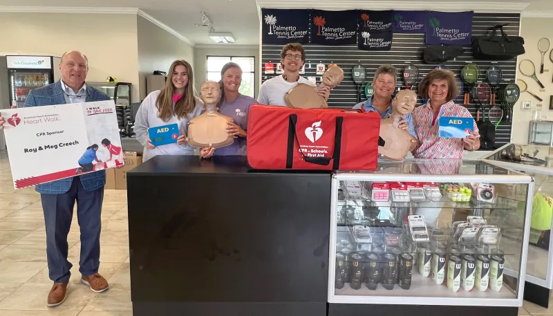 Sumter Palmetto Tennis Center to serve as a hub for expanded hands-only CPR education
