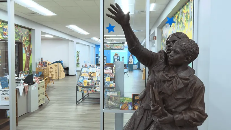 Georgetown library unveils Harriet Tubman statue honoring life of James Bowley