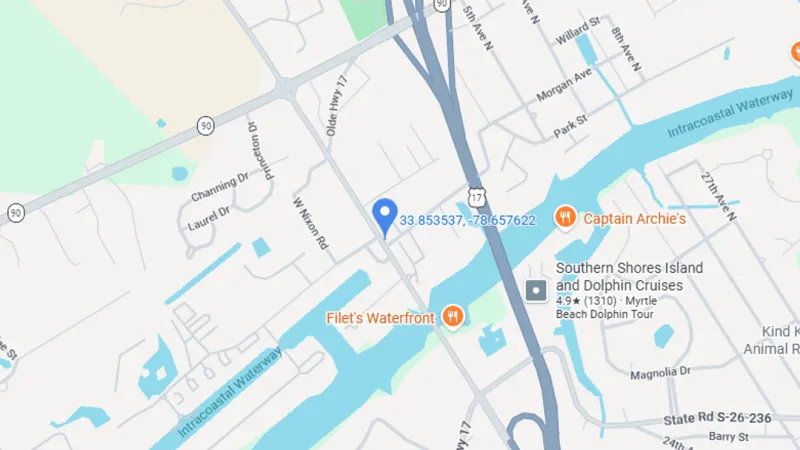 Wastewater spill in Little River