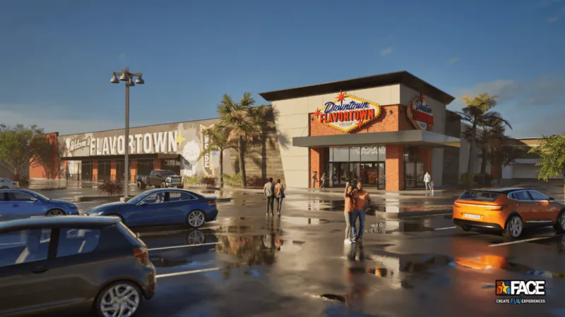 Guy Fieri's Downtown Flavortown opens, featuring comfort food and craft cocktails