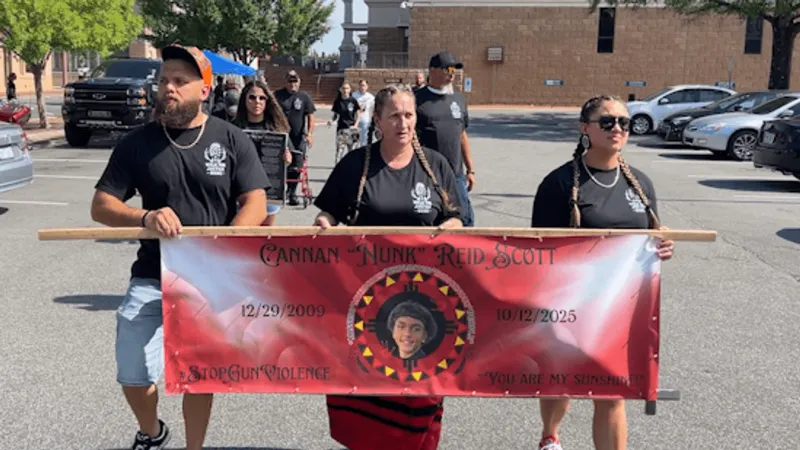 Walk for Justice held in Lumberton for 15-year-old Cannan Scott, killed in October