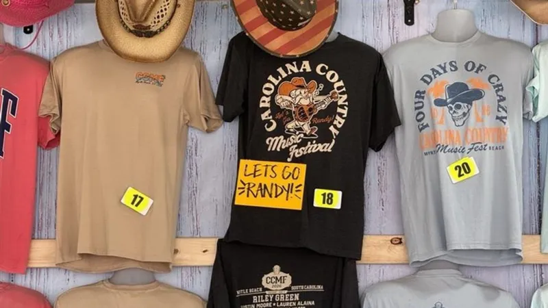 Randy says he plans to attend CCMF next year after viral chug gets merch treatment