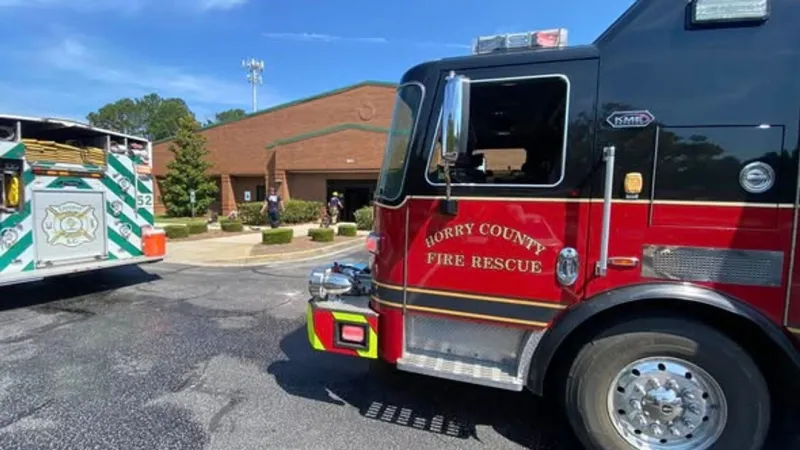 Room fire prompts evacuation of Conway government building