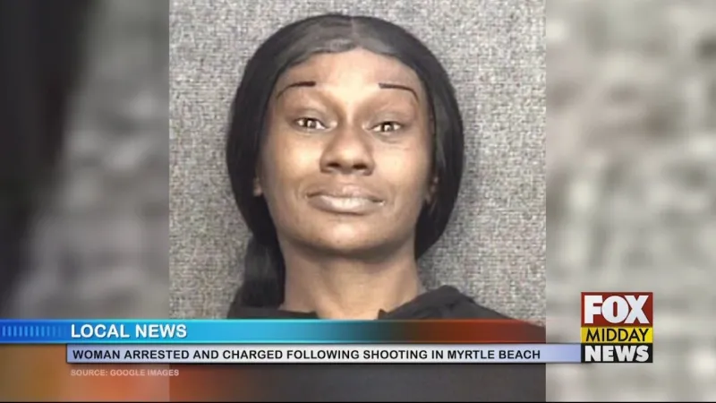 Woman Charged In Connection To Shooting In Myrtle Beach