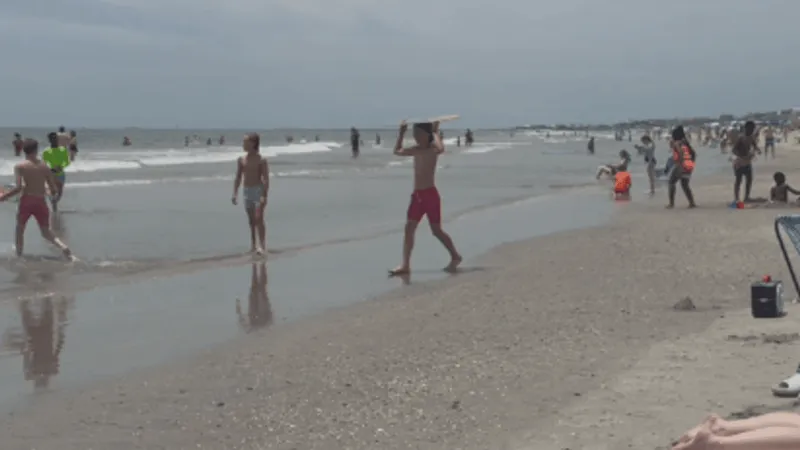 Folly Beach leaders to review drone fishing as shark fishing safety concerns grow