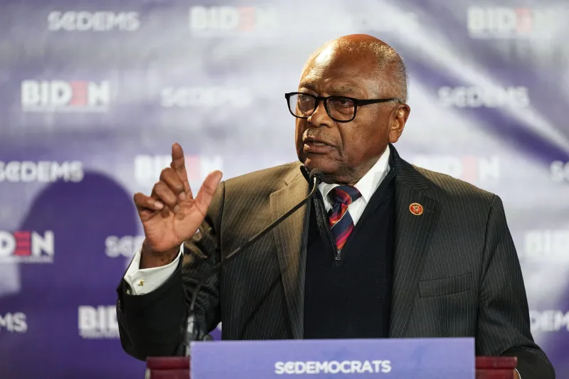 James Clyburn wins Democratic nomination for U.S. House in South Carolina's 6th Congressional District