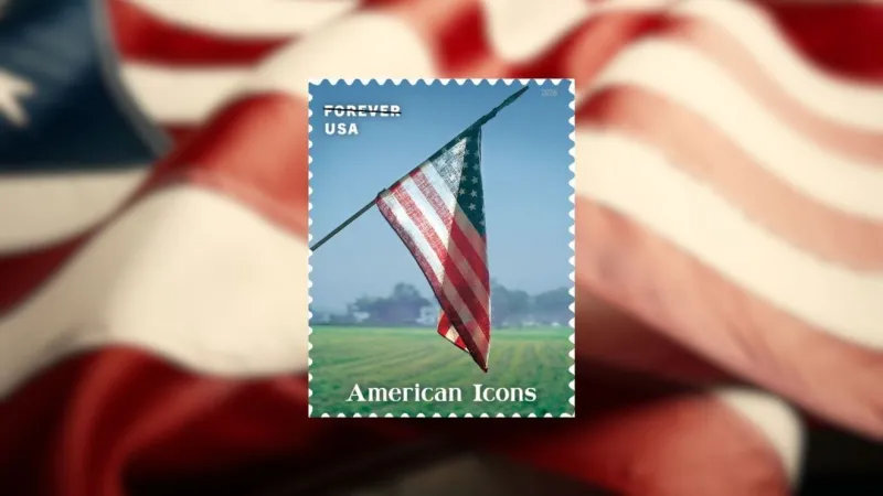 USPS and Ralph Lauren unveil 13 stamps for America's 250th anniversary