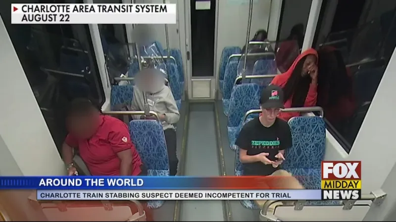 Charlotte Light Rail Stabbing Suspect Deemed Incompetent For Trial