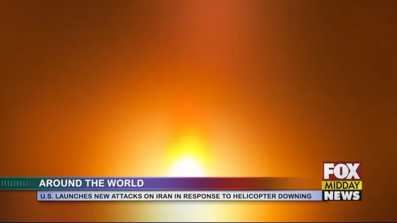 Iran And U.S. Exchange Retaliatory Attacks