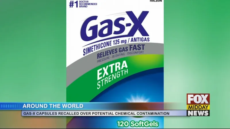 Gas-X Capsules Recalled Over Potential Chemical Contamination