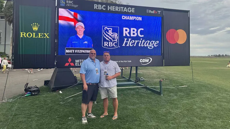 Lucky Win Leads to Unforgettable RBC Heritage Experience