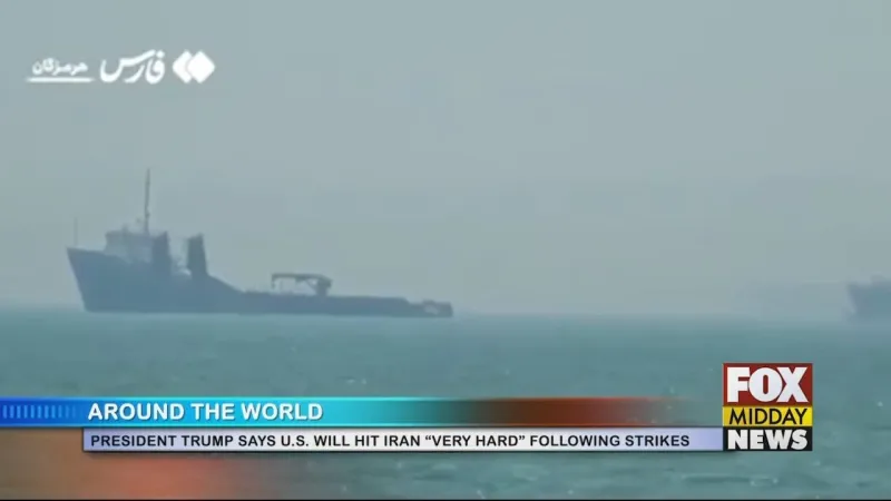 Trump Says U.S. Will Hit Iran "Very Hard" And Take "Total Control"