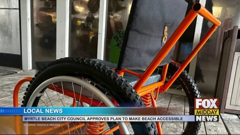 Myrtle Beach Council Approves Plan To Make Beaches More Accessible