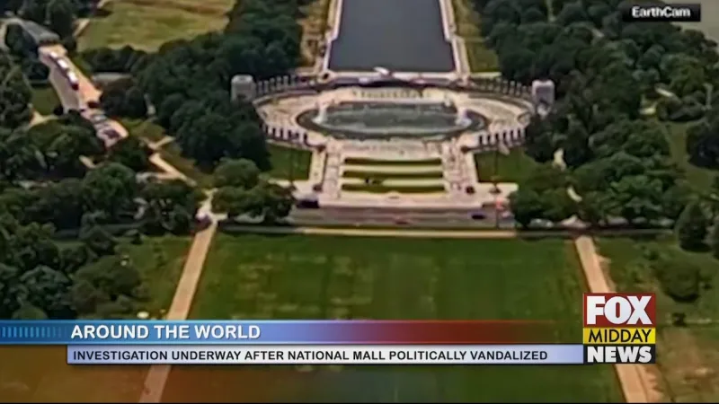 Investigation Underway After National Mall Vandalized