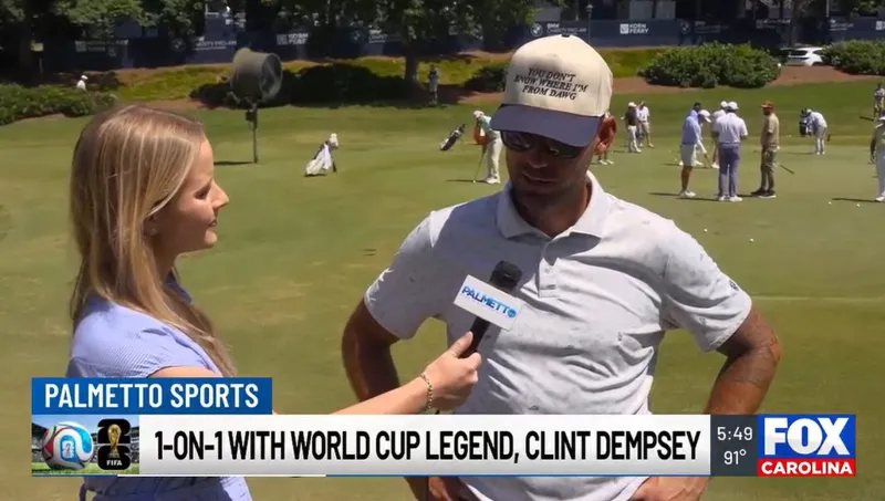 Clint Dempsey talks World Cup and more with FOX Carolina