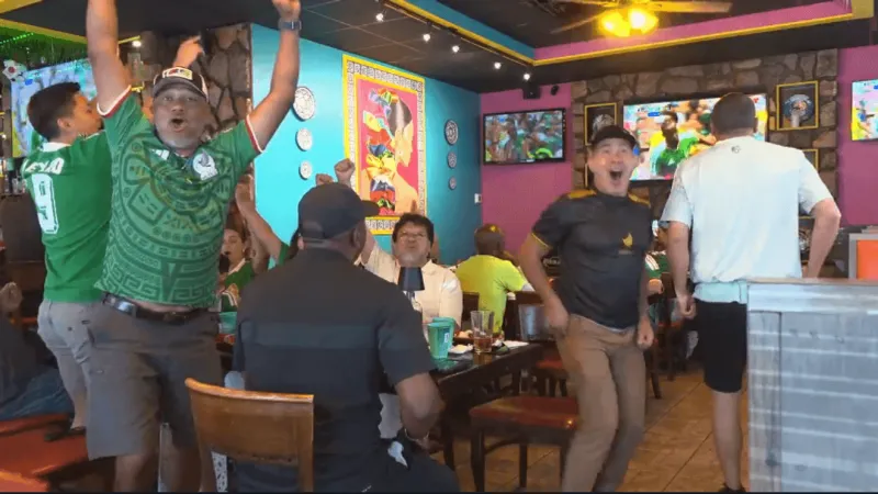 World Cup fever boosts local business as fans pack Fiesta Mexicana