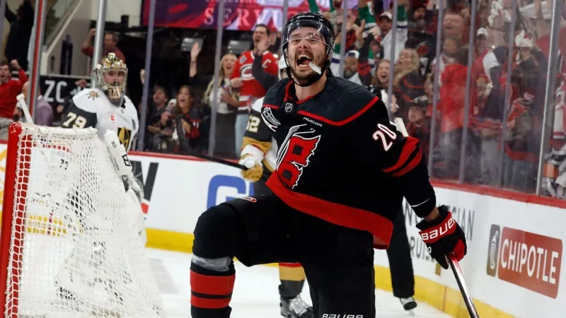 Hurricanes come through 4-2 as Carolina moves within a win of claiming Stanley Cup