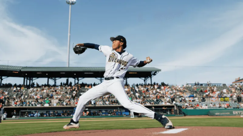RiverDogs lefty Blake Morgan named Carolina League Pitcher of the Week