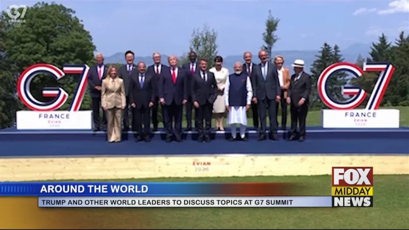 Trump And Other World Leaders Gather For G7 Summit