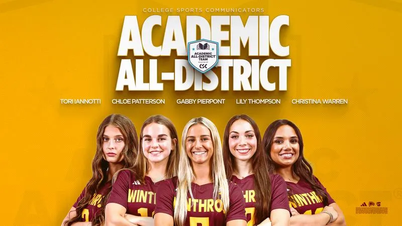 Five Eagles Selected to College Sports Communicators Academic All-District