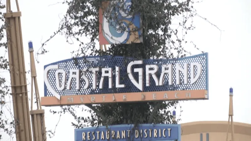 2 juveniles arrested after dirt bike hits kiosk at Coastal Grand Mall
