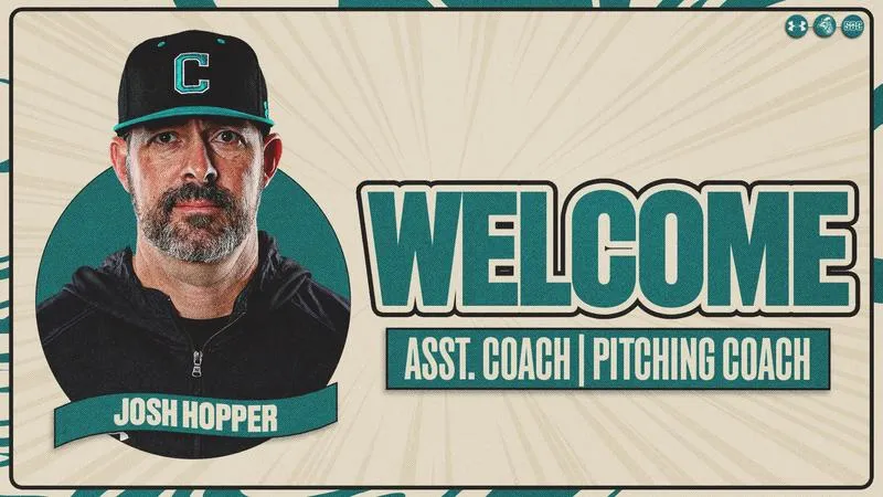 Coastal Carolina Baseball Adds Josh Hopper as Pitching Coach