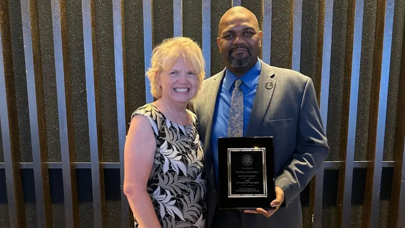 Berkeley County Coroner Darnell Hartwell honored as SC Coroner of the Year