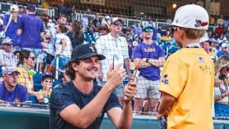 ABCNews4 Icon Dean Stephens watches son Jack chase Men's College World Series dream