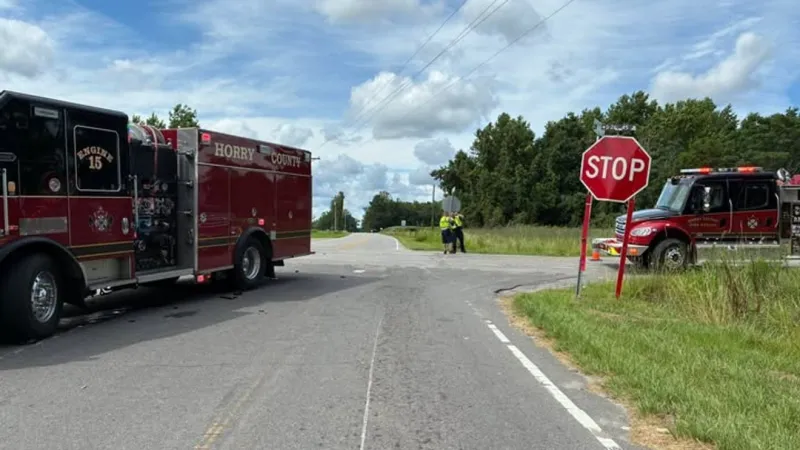 3 injured in Galivants Ferry 2-vehicle crash