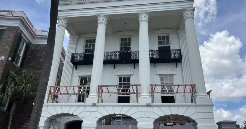 A long-lost piece of history has returned to this Charleston house after 140 years