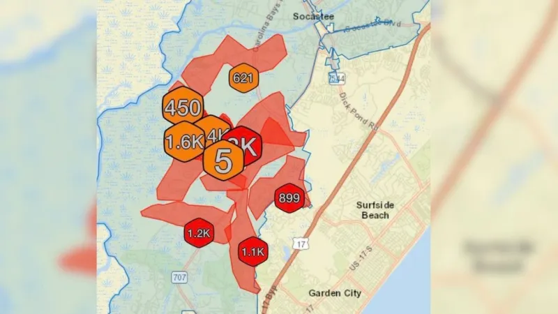 Power outage: more than 10,000 members Impacted