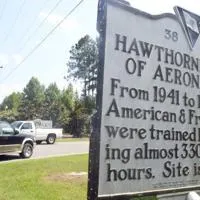 100 OBJECTS/ Hawthorne trainees during WWII included French Air Force cadets