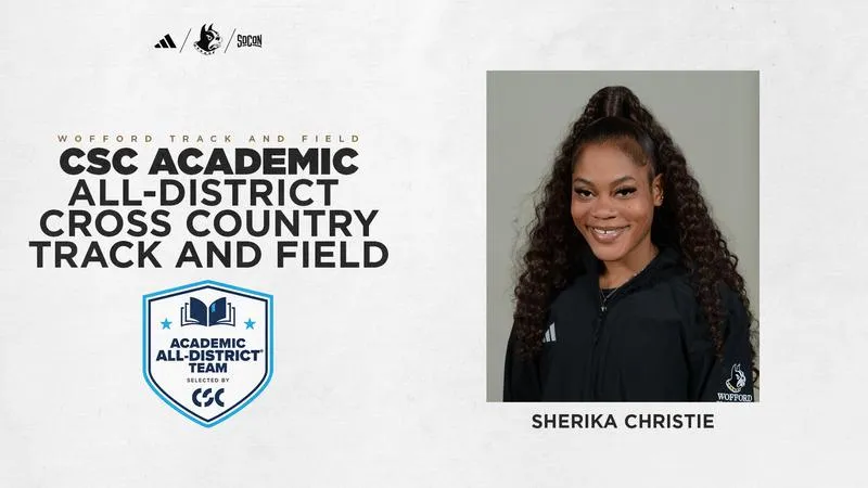 Sherika Christie Named to CSC Academic All-District Team