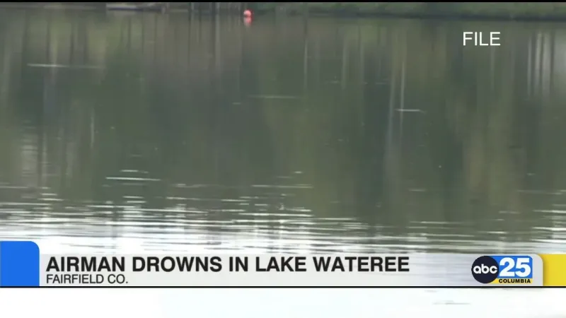 Fairfield County coroner identifies Shaw Airman drowned in Lake Wateree