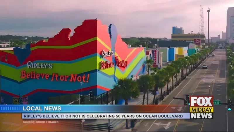 Ripley's Believe It Or Not Celebrating Five Decades On The Grand Strand