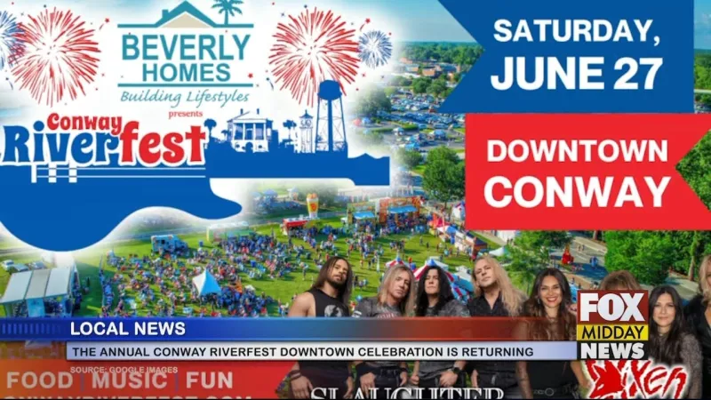 Annual Conway Riverfest To Celebrate America's 250th Anniversary