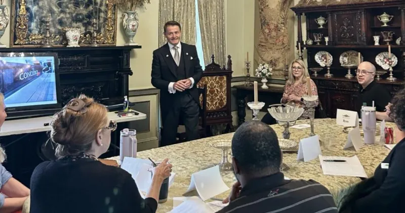 Charleston is now a luxury destination. A former butler for Margaret Thatcher is helping staff keep up.