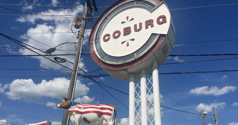 The Coburg Cow has a starry new look ahead of America's 250th anniversary