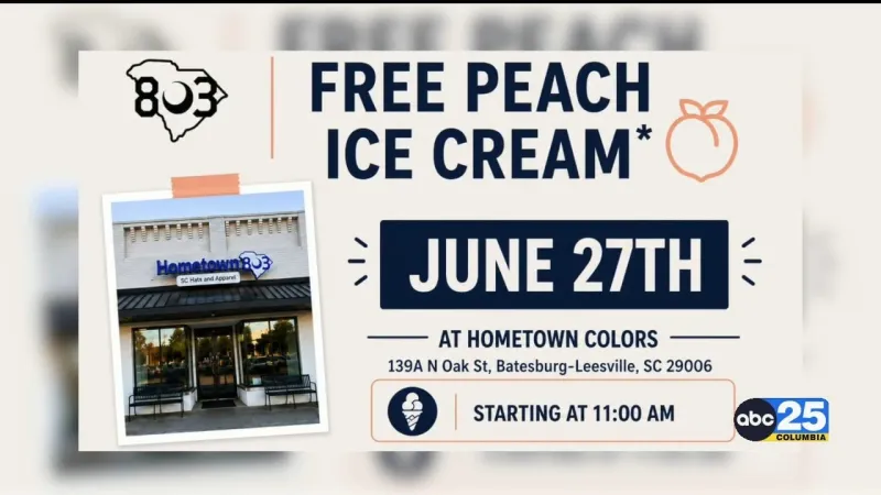 Local Living: 4th of July celebrations, and free peach ice cream