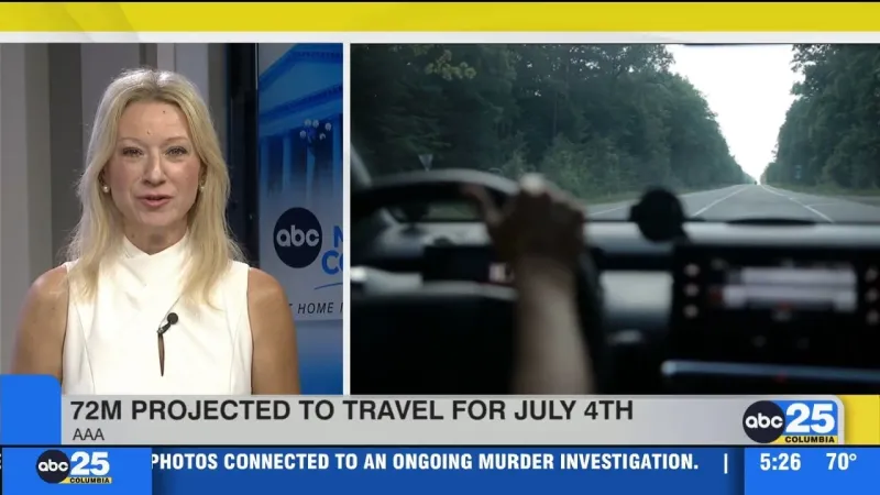 AAA predicts best days to travel for the July 4th Holiday