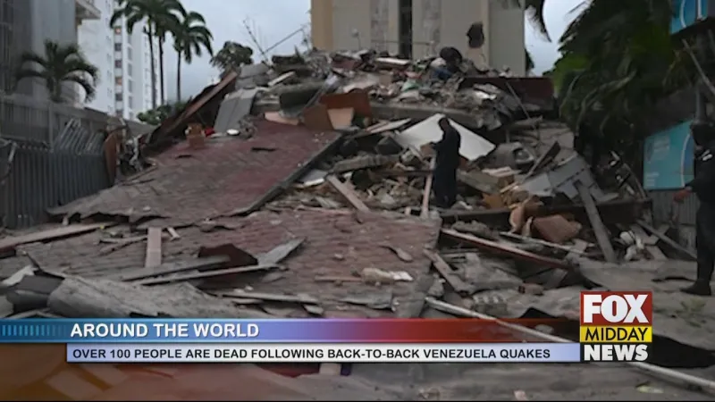 Over 100 Dead Following Back-To-Back Earthquakes In Venezuela