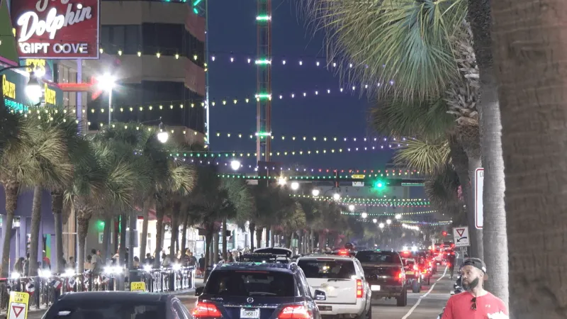 Myrtle Beach completes light up Ocean Blvd. project