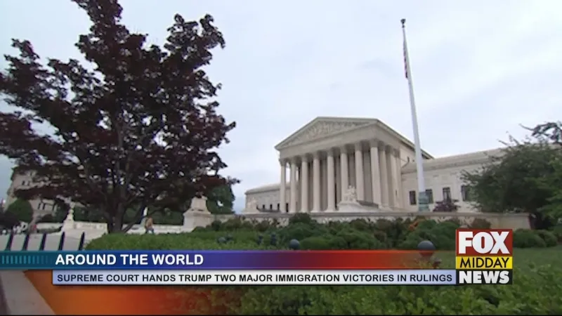 Supreme Court Hands Trump Two Immigration Victories
