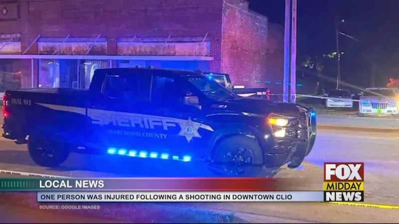 One Hurt In Downtown Clio Shooting