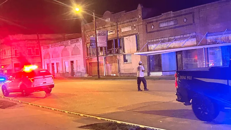 Shots fired, one hit in downtown Clio
