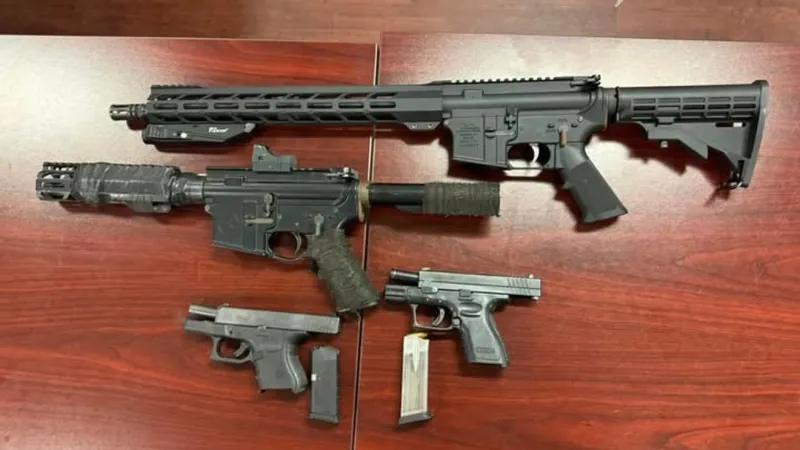 Deputies recover illegal guns off Dillon Co. streets