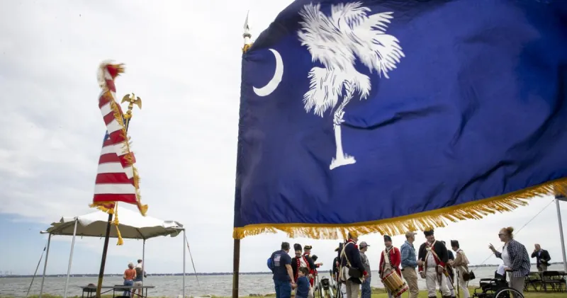 Crescent, moon or gorget? SC flag mystery remains unresolved